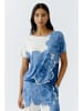 Oui Shirt wit/blauw