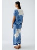 Oui Shirt wit/blauw