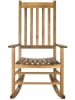 Safavieh Schaukelstuhl in Hellbraun - (B)85 x (H)113 x (T)66 cm