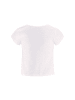 happy girls by Eisend Shirt in Weiß/ Hellblau