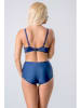 Valea Pełne figi high waist "Hanna" w kolorze granatowym