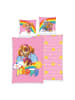 Herding Renforcé-Bettwäsche-Set ''Paw Patrol'' in Rosa