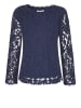 happy girls by Eisend Longsleeve donkerblauw