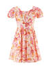 happy girls by Eisend Jurk lichtroze/roze/oranje