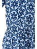happy girls by Eisend Jurk donkerblauw/wit
