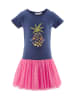 happy girls by Eisend Kleid in Dunkelblau/ Pink