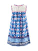 happy girls by Eisend Kleid in Blau/ Weiß