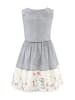 happy girls by Eisend Kleid in Creme/ Dunkelblau