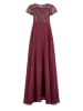 happy girls by Eisend Kleid in Aubergine