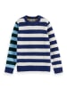 Scotch & Soda Sweter w kolorze biało-niebieskim