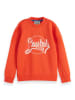 Scotch & Soda Sweatshirt in Orange