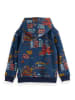 Scotch & Soda Hoodie in Dunkelblau/ Bunt