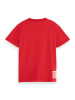 Scotch & Soda Shirt rood/wit