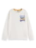 Scotch & Soda Longsleeve in Weiß/ Bunt