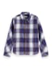 Scotch & Soda Hemd in Braun/ Blau/ Weiß
