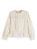 Scotch & Soda Bluse in Creme