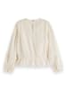 Scotch & Soda Bluzka w kolorze kremowym