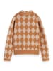 Scotch & Soda Sweter w kolorze kremowo-pomarańczowym