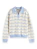 Scotch & Soda Pullover in Hellblau/ Creme