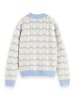 Scotch & Soda Pullover in Hellblau/ Creme