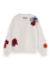 Scotch & Soda Sweatshirt in Weiß/ Bunt