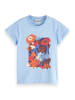 Scotch & Soda Shirt lichtblauw/meerkleurig