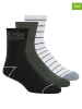 Scotch & Soda 3er-Set: Socken in Schwarz/ Weiß/ Grün
