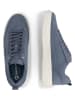 TRAVELIN' Leder-Sneakers "Croydon" in Dunkelblau