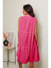 Le Monde du Lin Leinen-Kleid in Pink