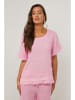Le Monde du Lin Leinen-Bluse in Rosa