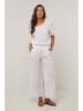 Le Monde du Lin Linnen broek wit