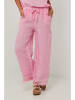 Le Monde du Lin Leinen-Hose in Rosa