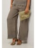 Le Monde du Lin Leinen-Hose in Braun