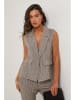 Le Monde du Lin Linnen gilet beige