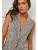 Le Monde du Lin Linnen gilet beige