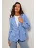 Le Monde du Lin Leinen-Blazer in Hellblau