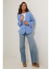 Le Monde du Lin Leinen-Blazer in Hellblau