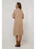 Le Monde du Lin Leinen-Kleid in Beige