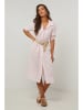 Rodier Lin Leinen-Kleid in Rosa