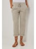 Le Monde du Lin Leinen-Caprihose in Beige