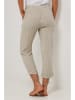 Le Monde du Lin Linnen capribroek beige