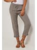Le Monde du Lin Leinen-Caprihose in Beige