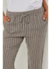 Le Monde du Lin Leinen-Caprihose in Beige