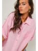 Le Monde du Lin Leinen-Bluse in Rosa
