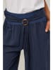 Le Monde du Lin Leinen-Hose in Dunkelblau