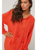 Le Monde du Lin Leinen-Kleid in Orange