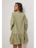 Le Monde du Lin Kleid in Khaki