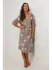 Le Monde du Lin Linnen jurk beige