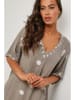 Le Monde du Lin Linnen jurk beige