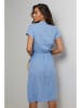 Le Monde du Lin Leinen-Kleid in Hellblau